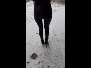 Laura on Heels amateur 2021 my 40 minutes compilation of high heels and pantyhose