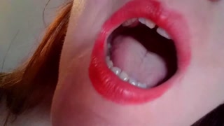 I chew you completely like a little insect I crush your bones like this sweet!