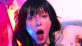 Sexy girl Stella Bliss with big tits had hot sex with her boyfriend.