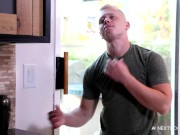 NextDoorStudios BIG Dick Daddy Pays Muscle Boy With Raw Anal