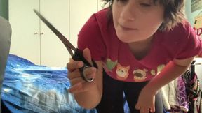 Custom Rip Tease Video – Shirt & Shorts Tear Away (No Bra)