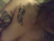 Pinkangelxxx7- Playing With My Natural Tits Wearing Mardi Gras Maskkkk