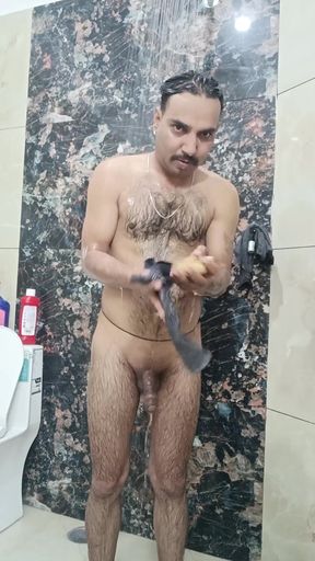 Indian police officer in full masti mood   Clip 1