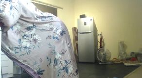Busty BBW Stripteasing and Getting Vibrator Teased