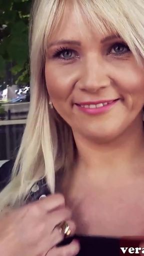 Epic moment from "German chubby blonde milf picked up and fucked public"