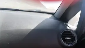 A quick blowjob in our car