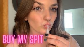 Buy My Spit - Mouth Lip Saliva Fetish Goddess Worship Verbal Humiliation