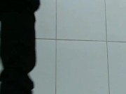 No banheiro da clinica