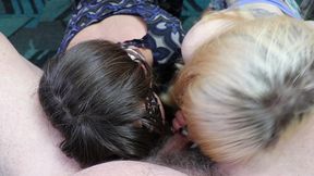 dsc16-1) spinner karlee paige gives blowjob with deepthroat gagging does doggystyle & missionary fucking