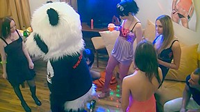 A student 18+ fuckfest invited panda
