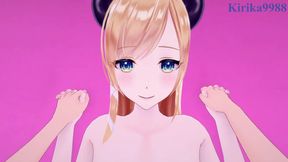 Yuzuki Choco and I share passionate moments in a hidden space  - Hololive VTuber POV Hentai