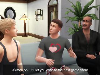 SIMS4 - Weekend at Mike's and his daddy - Part 1