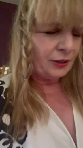 Taking his warm up cock Charlie’s uncle