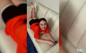 Tight College Track Athlete Takes Dick in College Dorm - Dolly Paige