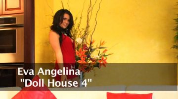 Dark Haired Busty Beauty Eva Angelina Sucks and Fucks His Massive Cock