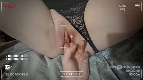 close up pov of Scarlett`s lovey pussy getting fucked hard