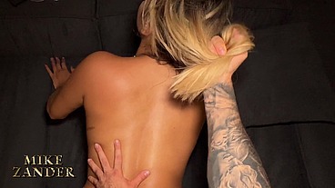 I'm unfaithful to my girlfriend with my mother-in-law, a very horny big-ass blonde who seduces me behind my girlfriend's back