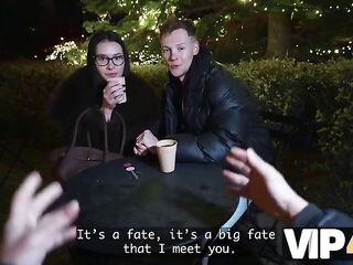 VIP4K. I banged her in front of Santa