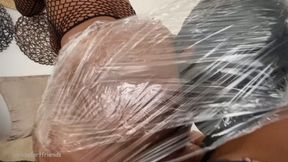 CATALIA TRAPPED BETWEEN NIKKIES FAT FARTING BUTT CHEEKS