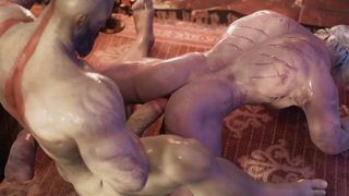 Kratos BIG COCK vs. Geralt loose ASS