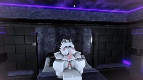 furry trans girl gets gooned in roblox studio