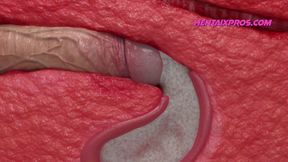 Hentai 3D - Anal Fuck and Cum in Pussy (Uncensored)