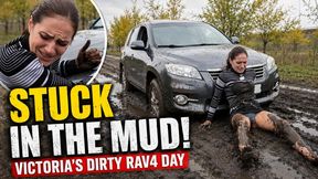 Vika Hard Stuck in the Mud All Covered in Dirt 21 Min 1080