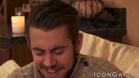 Dante Colle bend his ass over for hardcore sex with Michael Delray