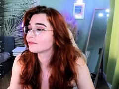 Solo ladyboy masturbation