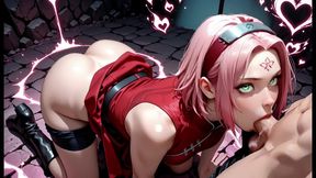 sakura is fucked by sasuke after a long trip- ai porn-anime-audio en espanol - sakura es follado por sasuke despues de un largo viaje- ai porn-anime-audio en espanol