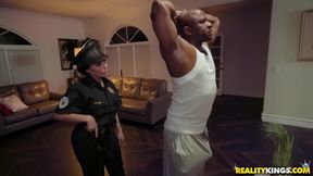 Black Cop's Wild Bondage Sparks a Fiery Romance
