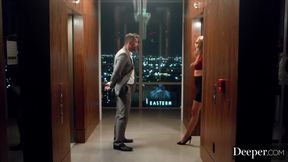 Deeper. Gorgeous Gold Digger Is Seduced by Boyfriend&amp;#039;s Stepdad