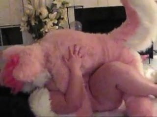 Pink husky fucks bbw til he cums