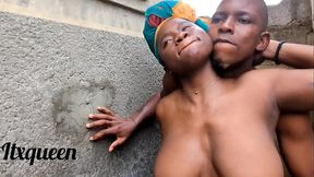 Landlord gets his rent plus a sloppy blowjob