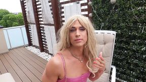 Trixy Is Playing Adult Games at Outside