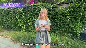 Petite Blonde In Featuring Fleamxs Handjob Clip