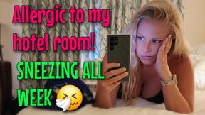 Real Authentic Sneezing - Florida Vacation Vlog Sneezes