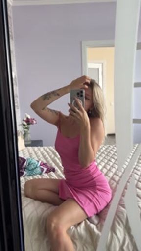 I will take off all my clothes for you.