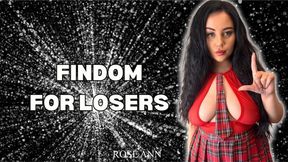 Findom - Femdom - For Weak Losers - Financial Domination - Female Domination - POV - Featuring Rose Ann