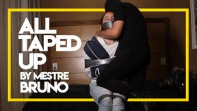 Tonny Tape all taped up by Mestre Bruno (1080p) Gay Bondage - Gay Domination - Foot Fetish - Handgag - BDSM - Tape Bondage
