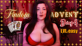 Findom Advent Card Draw Day 4