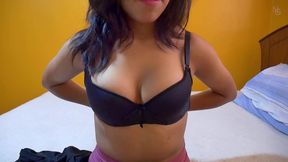 universitaria de tetas grandes tiene el cono apretado (sin cesura) a