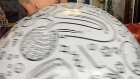 sexy girl mastrubation on shosu beachballs