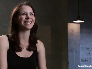 Brand Recent Gal Gets Bound up, Group-fucked, and double penetration'ed All for the 1st Time Ever!!!!