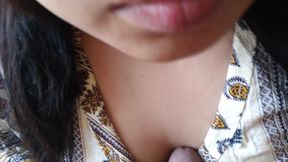 Girlfriend &amp; Boyfriend Enjoy Titty Fucking