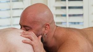 Jax Pumps His Pal's Ass: Oil Ensued