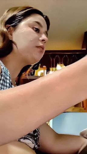 Nicole Stuffing Her Belly Full - Burps & Belly Rubs