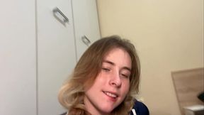 Sky-High UwU Stewardess Gets Naughty After Landing