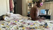jolly sin rough sex session on big cock