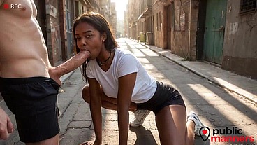For a couple hundred bucks I fucked black women's throats and vaginas with my big white cock, how tight and hot they are!!![AI]